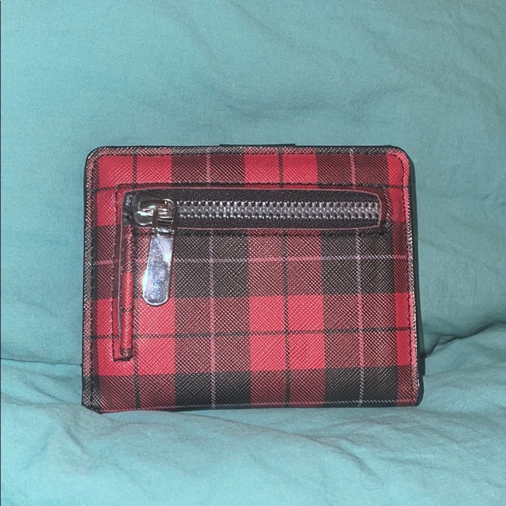 Buffalo Plaid Safe Keeper Walet
